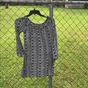 Black and White Dress